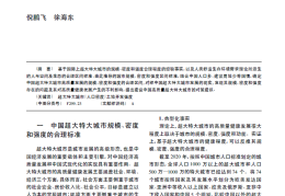 超大特大城市高质量发展的问题和方案：规模、密度和强度研究